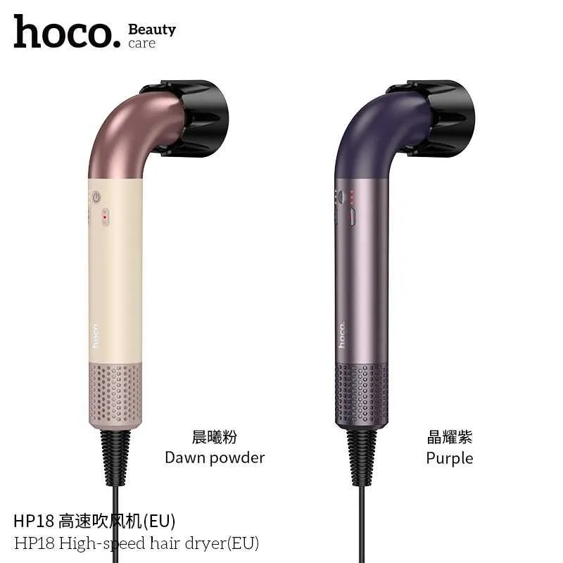 Hoco HP18 Профессиональные Фен отрицательными ионами стандарт EN Dyson — фото 1