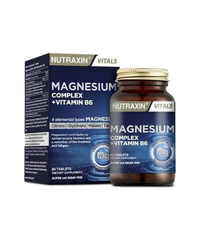 Nutraxin Magnezyum Complex B6 125 мг, комплекс магния и витамина B6, 1 Nutraxin Magnezyum Complex B6 125 мг, комплекс магния и витамина B6, 1