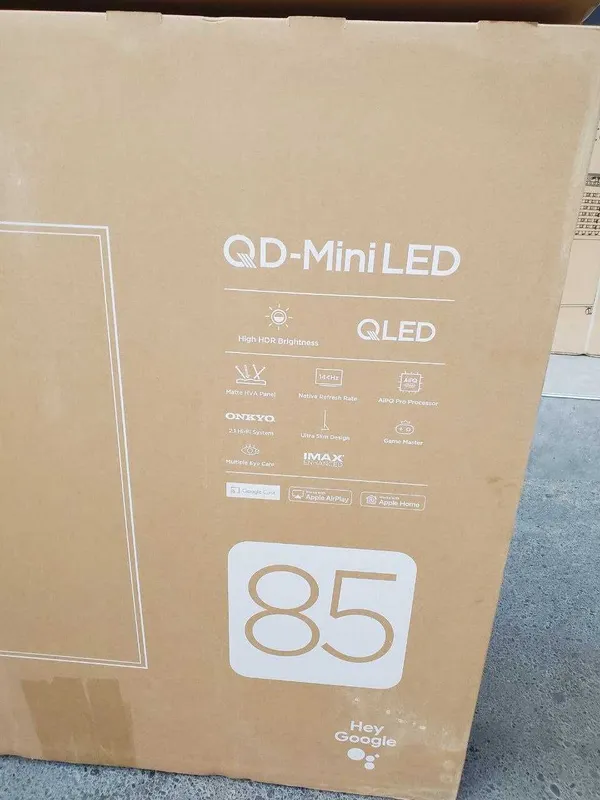 Телевизор TCL 85 Premium 4K QD-MiniLED 144hz Google TV 2025 (новинки) — фото 1