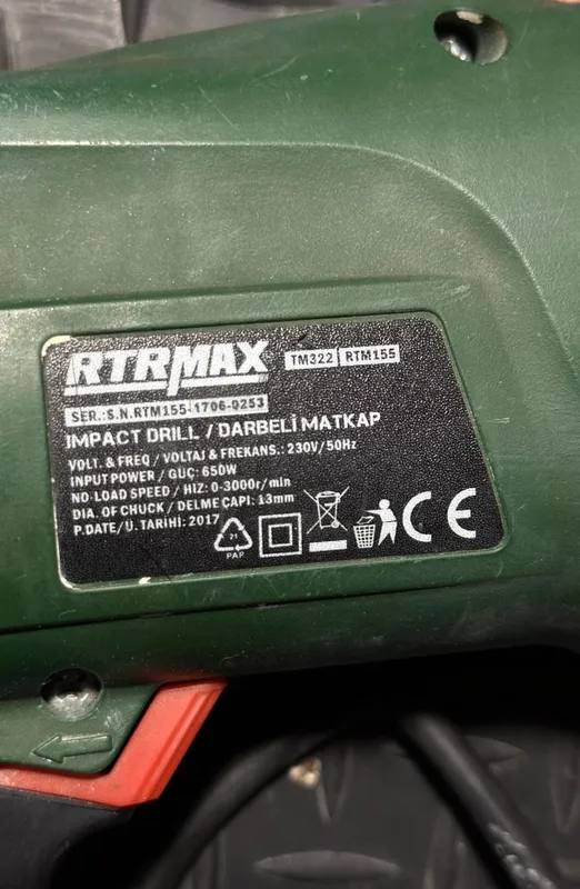 Zarbali drel RTRMAX 2 Zarbali drel RTRMAX 2