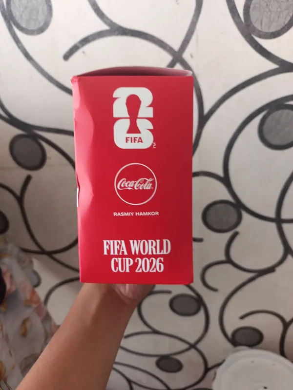 Коллекционные стаканы Coca-Cola FIFA World Cup 2026 (набор 2 шт.) — фото 1