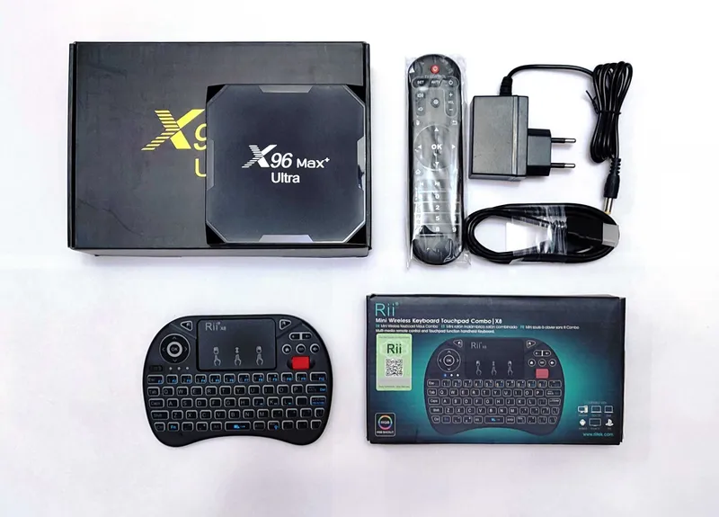 8K Smart box X96 Max Ultra
