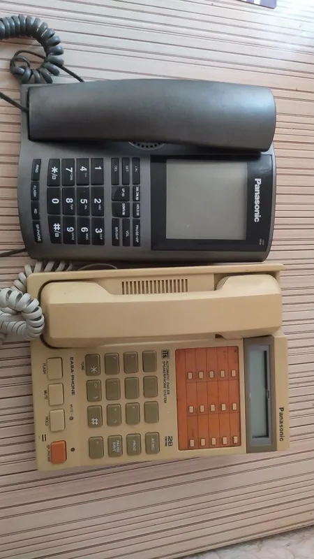 Panasonic statsionar tugmali telefonlar sotiladi 1