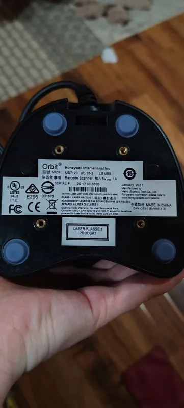 Orbit honeywell ms7120 model 2d skaner 2d сканер — фото 1
