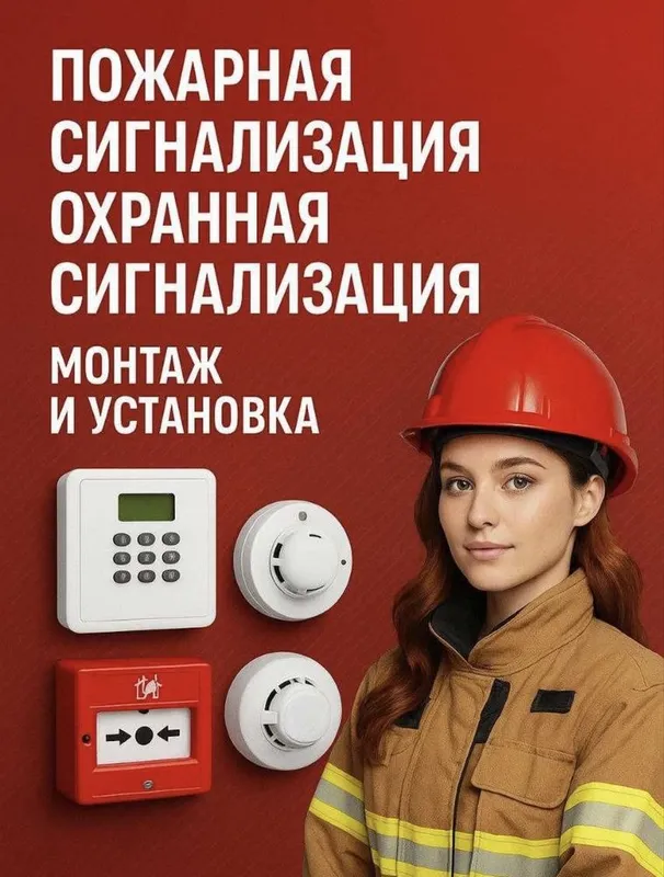 Пожарная сигнализация установка
