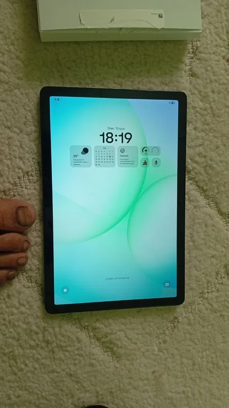 Planshet Samsung tab11+ yangi ochilgan ishlatilmagan sim karta ketmayd — фото 2