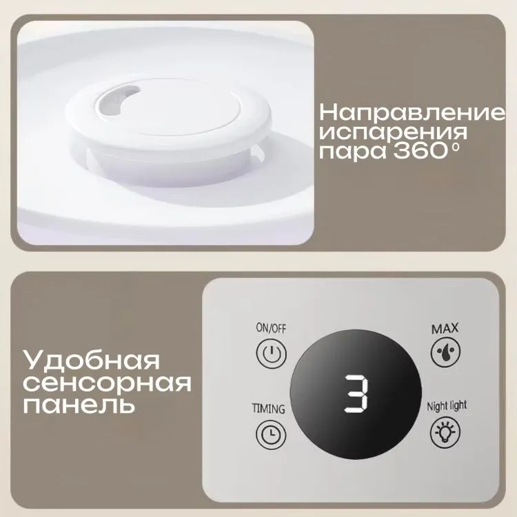 Увлажнитель воздуха для дома для офиса — фото 3
