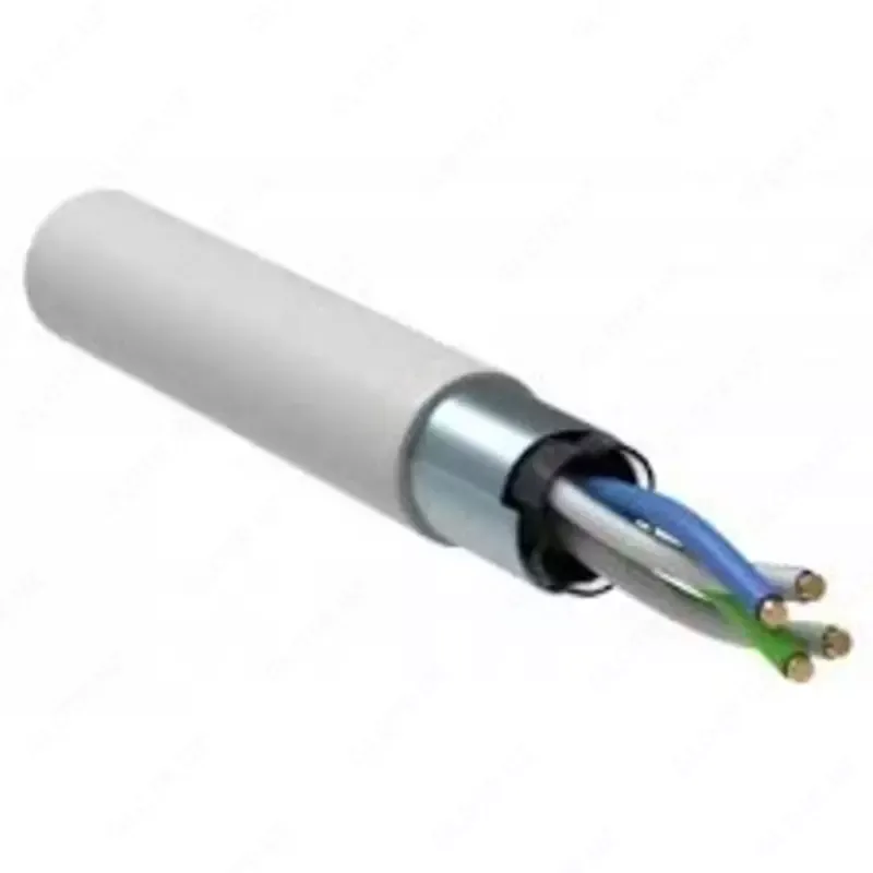 ITK F/UTP o‘ralgan juft kabel, 6-toifa, 23AWG, PVCLS, oq, 305 m ITK F/UTP o‘ralgan juft kabel, 6-toifa, 23AWG, PVCLS, oq, 305 m