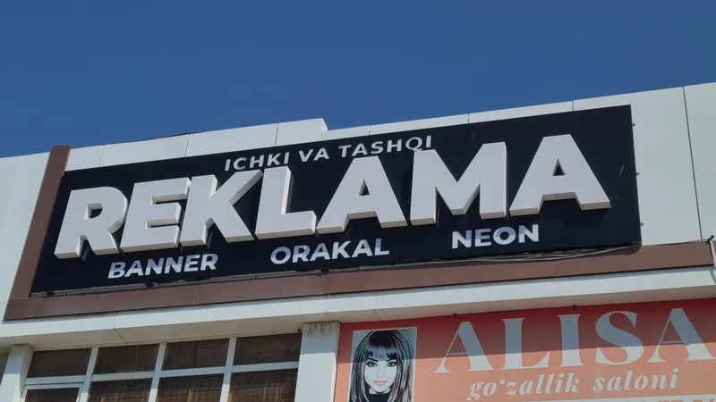 Tayyor reklama bukva sotiladi