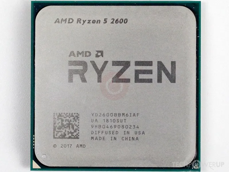 Процессор ryzen 5 2600