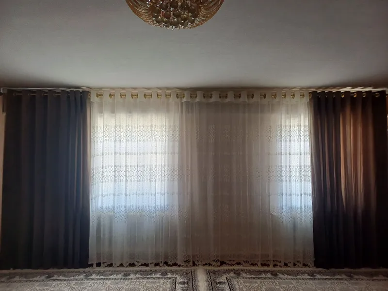 Перде тюль карниз трубаларымен сатылады