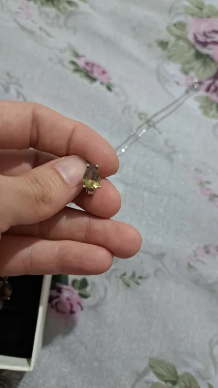 серебро.кулон,серги,колцо,цепочка.камень султанит. 4