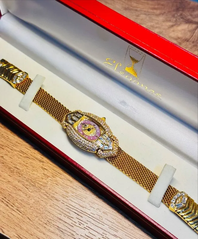 Продам шикарные подзолочные часы ELEGANCE SWISS 2