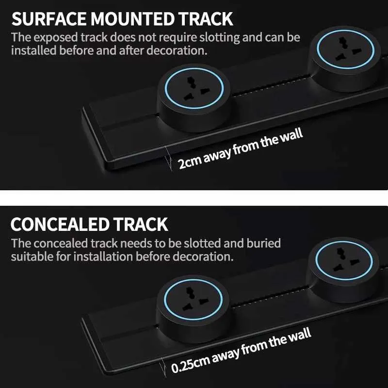 Инновационное Рельсовые Track Розетки 40см - MAXI — фото 1