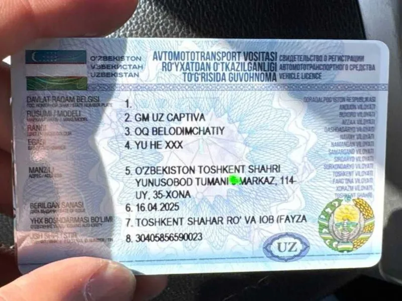Oq Chevrolet Captiva yo‘ltanlamasi sotiladi 4 Oq Chevrolet Captiva yo‘ltanlamasi sotiladi 4