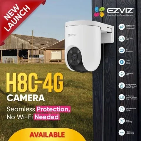 Smart Home kamera Ezviz H8c 4G — фото 1