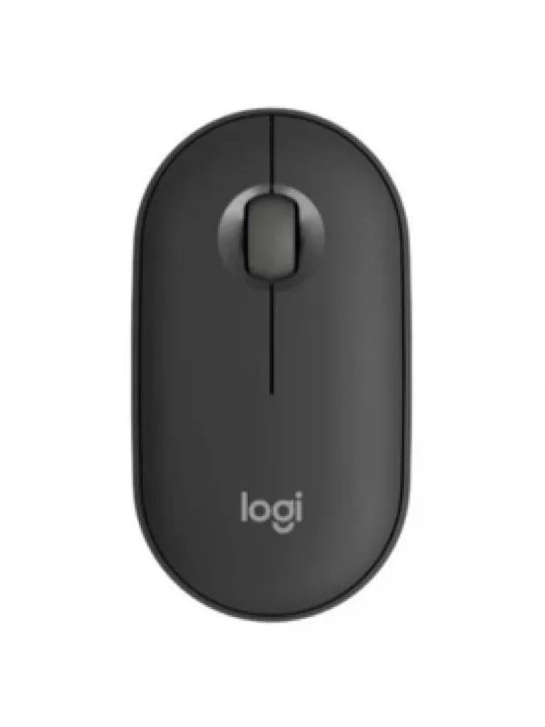 Logitech Pebble Mouse 2 M350s - бесшумная беспроводная мышь, черная — фото 6