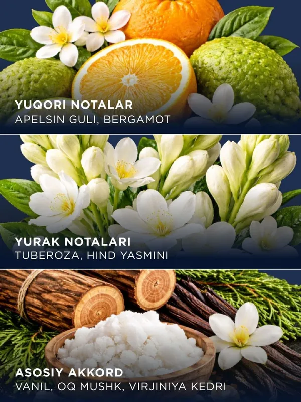 Yozgi yengil mayin iforli mist (soch va badan uchun) — фото 3