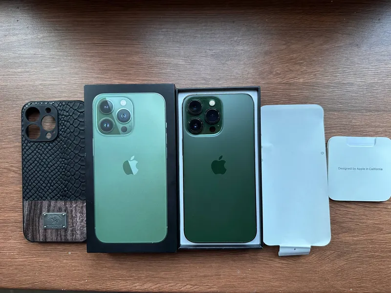 iPhone 13 Pro Green в идеальном состоянии 10 iPhone 13 Pro Green в идеальном состоянии 10