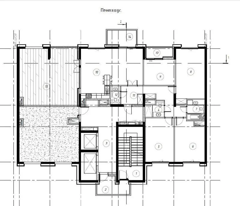 3-комнатная квартира, 142 м2, Мирзо-Улугбек 1 3-комнатная квартира, 142 м2, Мирзо-Улугбек 1