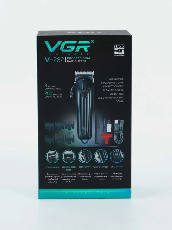 Soch va soqol uchun trimmer VGR V-282 — фото 2