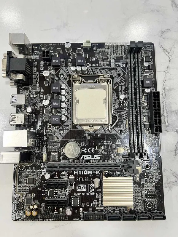 Материнская плата ASUS H110M-K LGA1151 DDR4 Материнская плата ASUS H110M-K LGA1151 DDR4