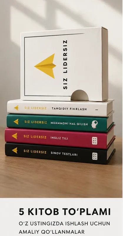 Книга «Siz Lidersiz» (все 4 шт.) 3 Книга «Siz Lidersiz» (все 4 шт.) 3