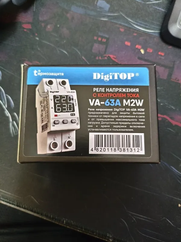 DigiTop Реле напряжения VA-63A M2W 2