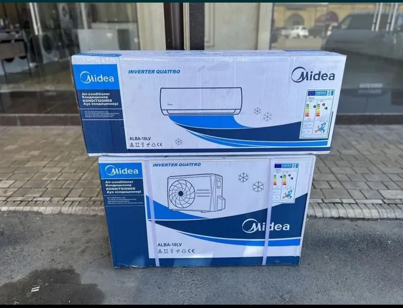 Кондиционер Midea 12 скидка доставка установка