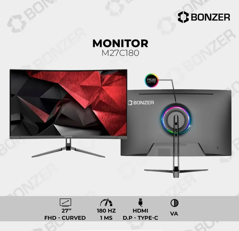 MONITOR BONZER 27 Curved 180Hz VA panel MONITOR BONZER 27 Curved 180Hz VA panel