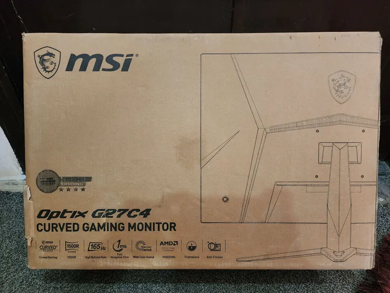 MSI 165Hz PREMIUM изогнутый 27" IPS монитор! 3