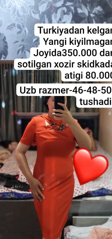 Turetskiy kòylakla arzon narxda sifatli yarashimli — фото 3
