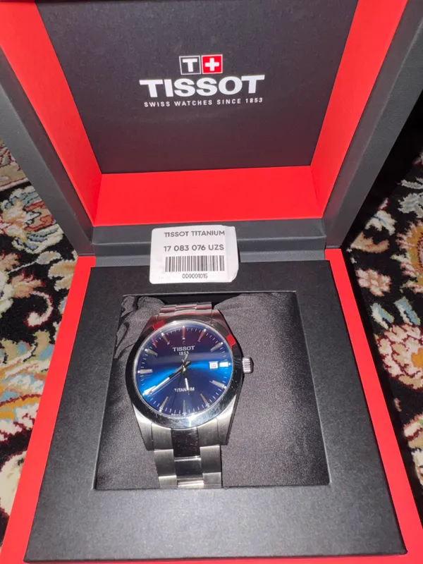 Оригинальные титановые часы Tissot 1
