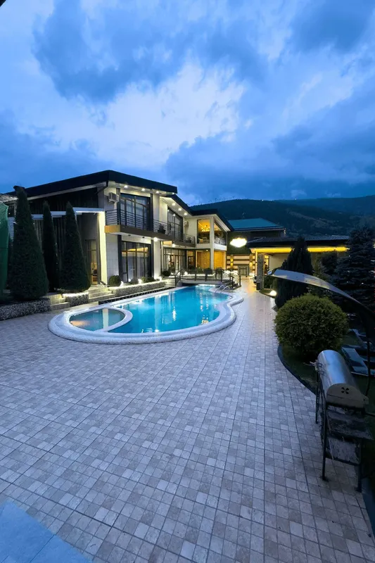 Villa (Дача) VEGAS на Чарваке • 7 комнат • 20 гостей — фото 1 Villa (Дача) VEGAS на Чарваке • 7 комнат • 20 гостей — фото 1