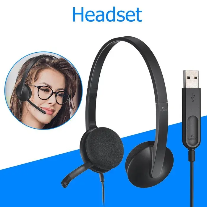 Наушник Logitech H340 USB для Call центров Наушник Logitech H340 USB для Call центров