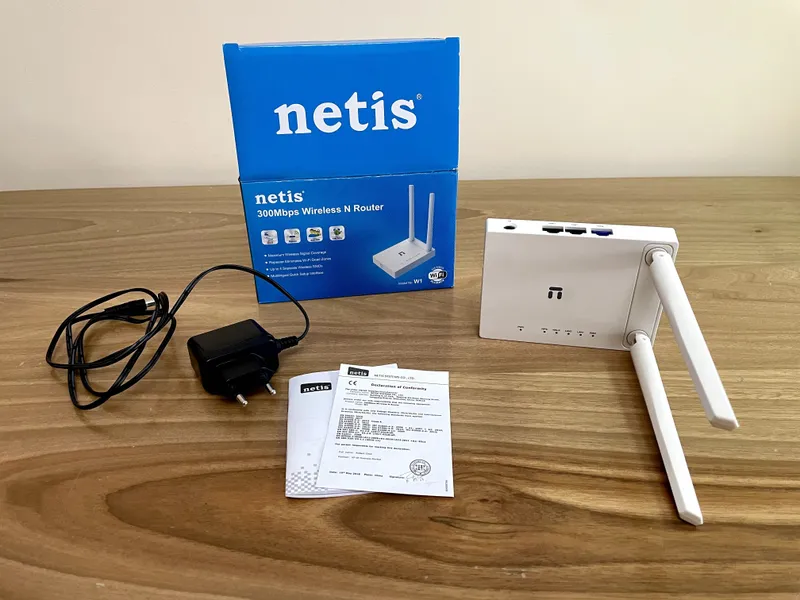 Беспроводной Wi-Fi роутер Netis W1 / Simsiz Wi-Fi router Netis W1. — фото 1