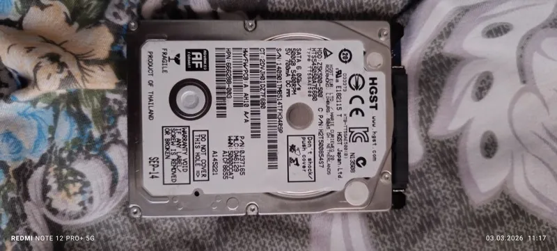 Жесткий диск 500GB, 2,5", для ноутбук 1
