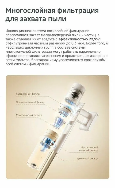 Вертикальный пылесос Dreame Cordless Vacuum Cleaner R10S Essential 3 Вертикальный пылесос Dreame Cordless Vacuum Cleaner R10S Essential 3
