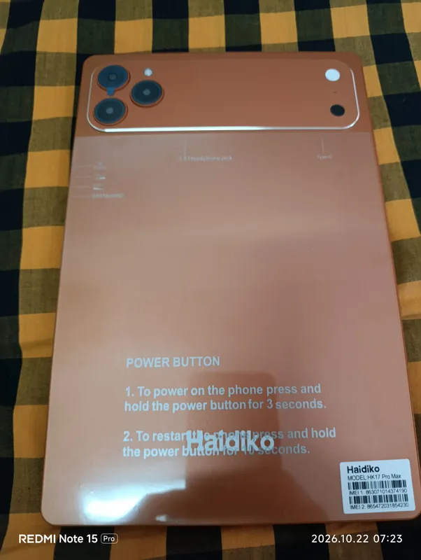 Планшет Haidiko HK17 Pro Max 2