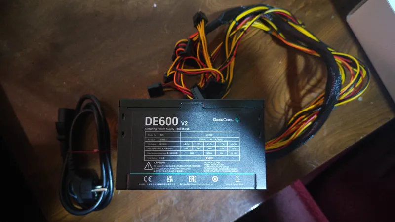 Блок питания deepcool de600 v2 2 Блок питания deepcool de600 v2 2