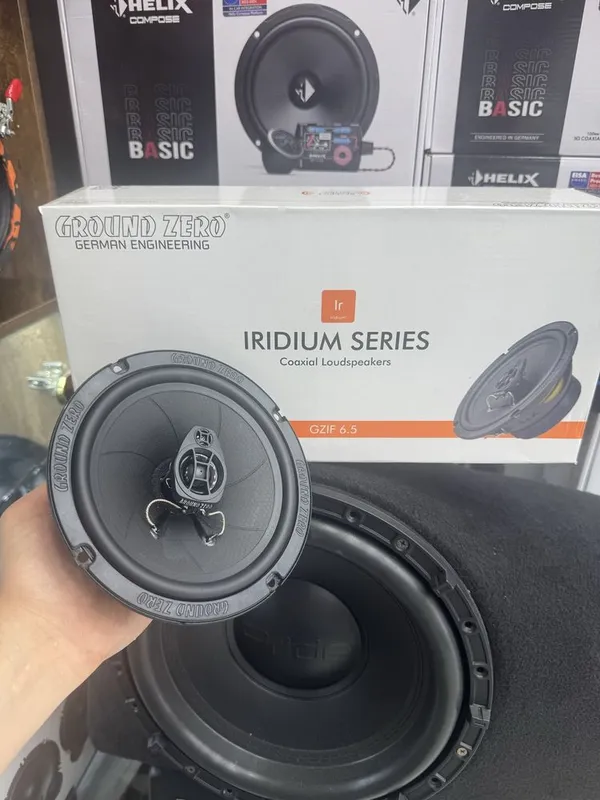 Ground Zero Iridium 6.5 coaxial