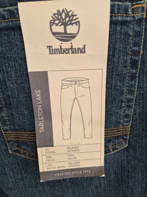 Timberland Tarleton Lake Relaxed Fit Jeans — фото 7