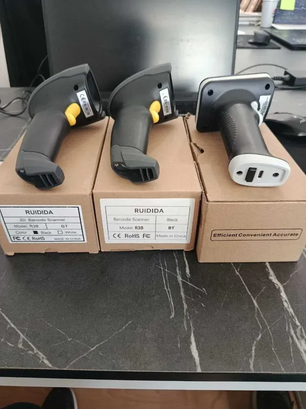 Беспроводной 2D сканер "BARCODE SCANNER R3B" для маркировки и QR-кодов — фото 1