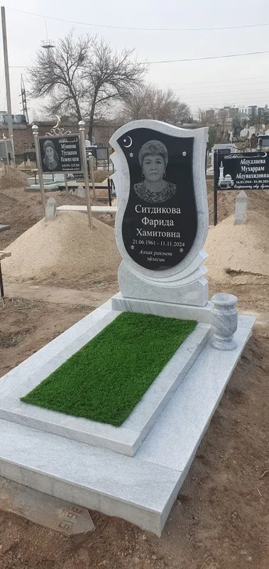 Qabr tosh qabriston uchun toshlar granit va mramirdan — фото 2