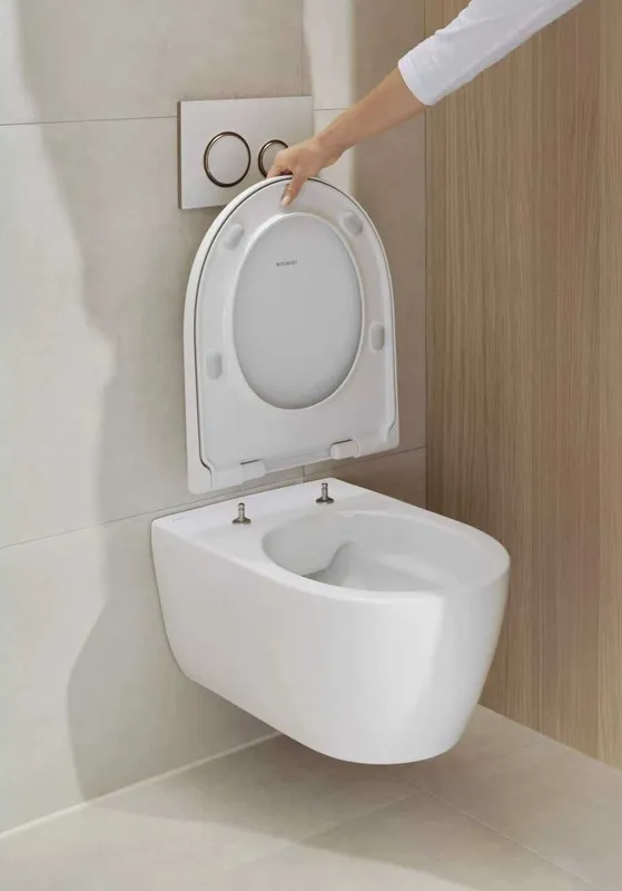Подвесные Унитазы GEBERIT iCon из Швейцарии! GEBERIT Безободковый. — фото 1