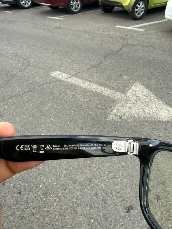 RayBan Meta gen1 — фото 1