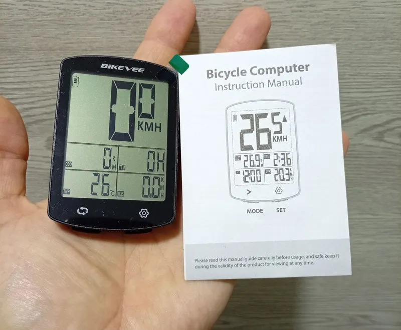 Спидометр для велосипеда, BIKEVEE, беспроводной, с подсветкой