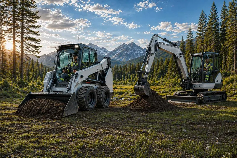 Погрузчик с бортовым поворотом SKID STEER LOADER# BOBCAT # БОБКЭТ — фото 1