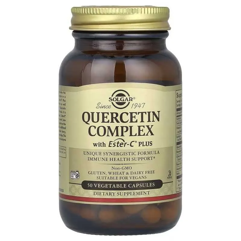 Solgar Quercetin Complex Kversetin Ester-C Plus Quercetin Ester-C 2 Solgar Quercetin Complex Kversetin Ester-C Plus Quercetin Ester-C 2