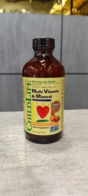 Child life liquid multi vitamin & mineral 237 ml